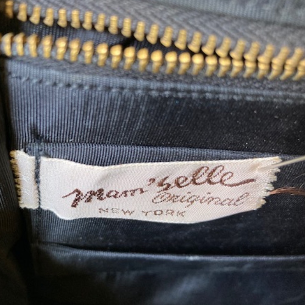 1950's Mam'selle Original New York Leather Purse - Picture 8 of 14